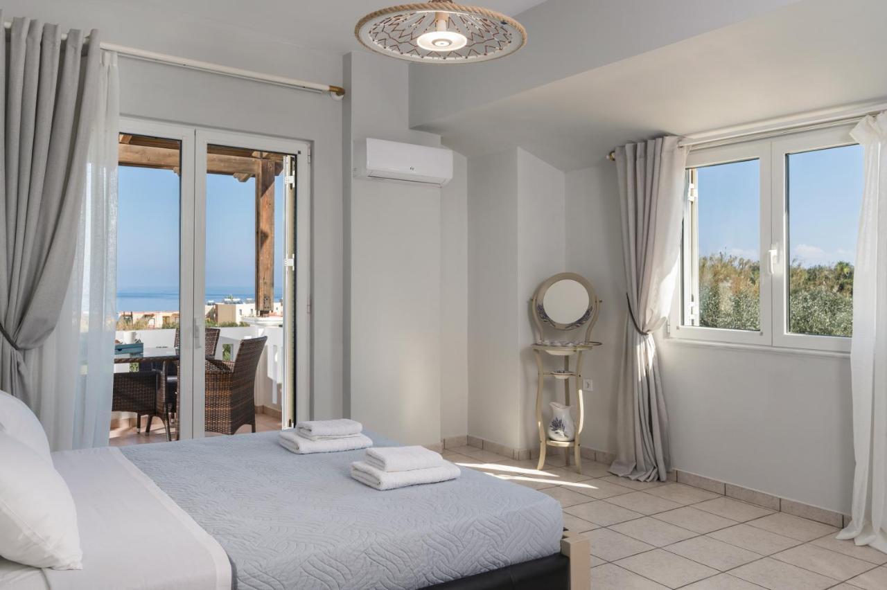 Casa De Philippe With Unique Seaview 2' From Beach Agia  Zewnętrze zdjęcie