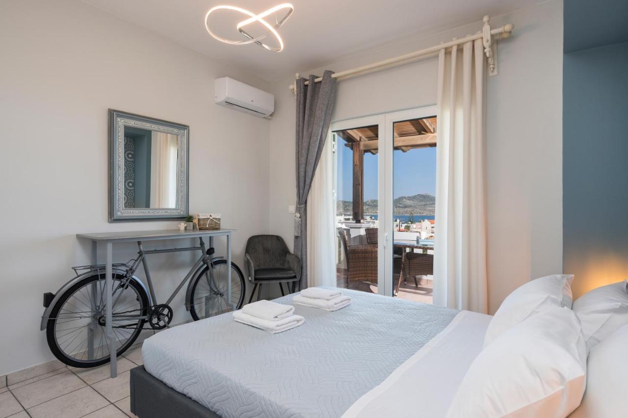 Casa De Philippe With Unique Seaview 2' From Beach Agia  Zewnętrze zdjęcie