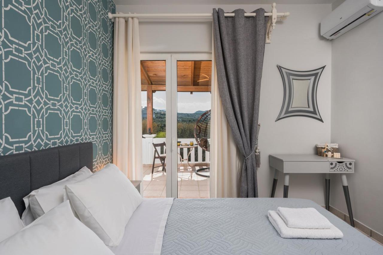 Casa De Philippe With Unique Seaview 2' From Beach Agia  Zewnętrze zdjęcie